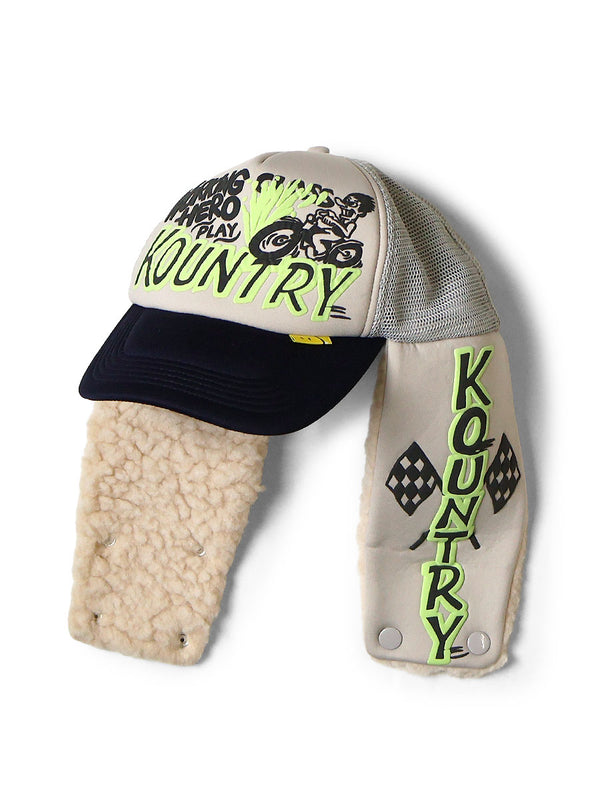 Kapital Country Racer Lumber Truck Cap (KOUNTRY Flag)