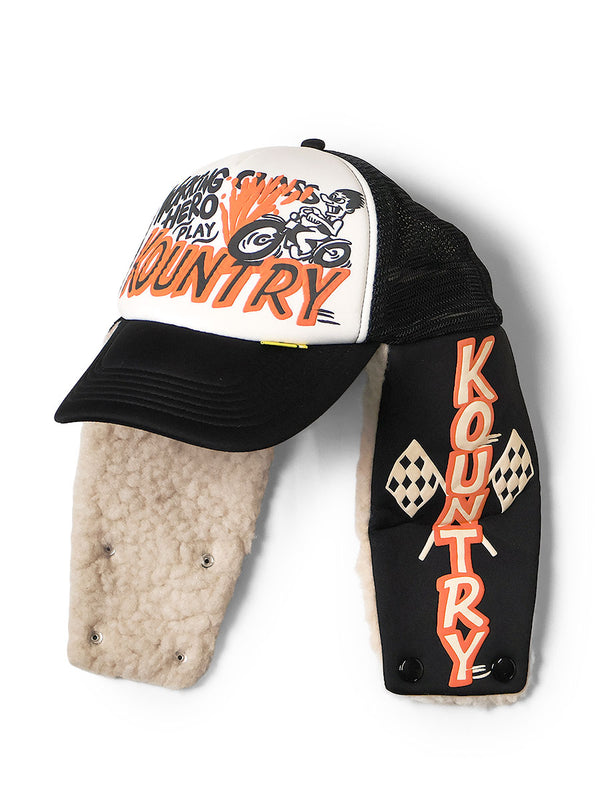 Kapital Country Racer Lumber Truck Cap (KOUNTRY Flag)