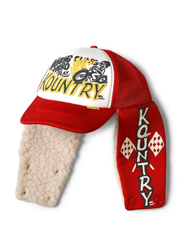 Kapital Country Racer Lumber Truck Cap (KOUNTRY Flag)