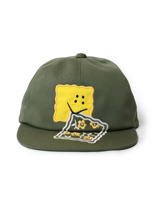 Kapital Chino Baseball Cap (Peckish Rainbow Embroidery)