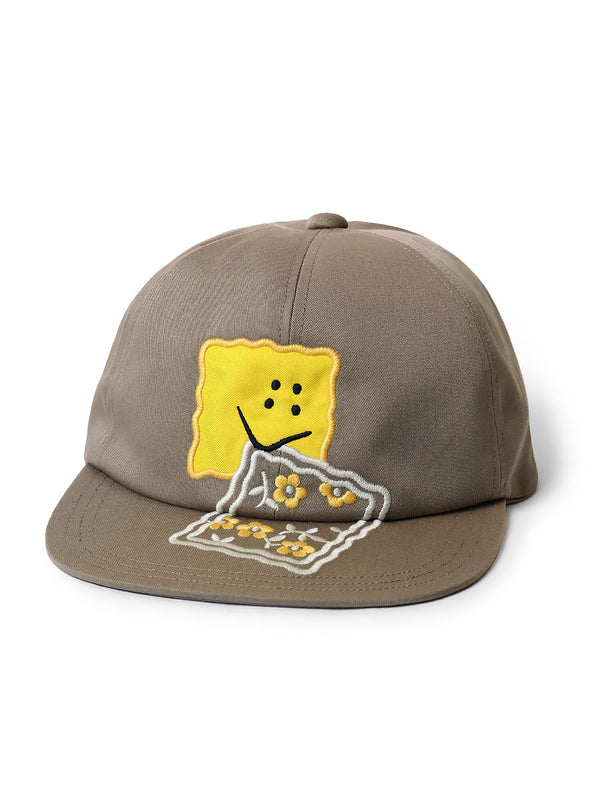 Kapital Chino Baseball Cap (Peckish Rainbow Embroidery)