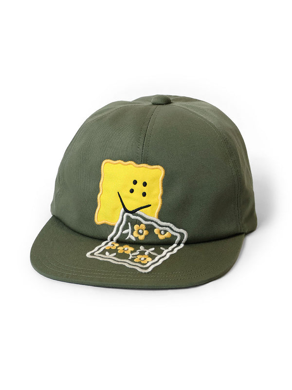 Kapital Chino Baseball Cap (Peckish Rainbow Embroidery)