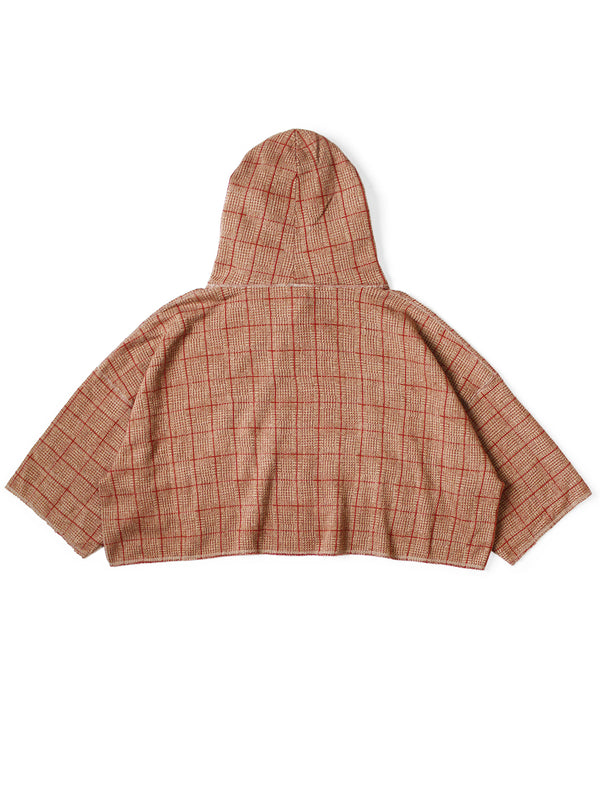 Kapital Tweed Fleece Devil Hoodie