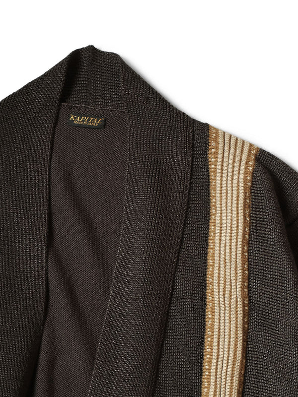 Kapital 7G Retro Striped Opera Knit Sweater
