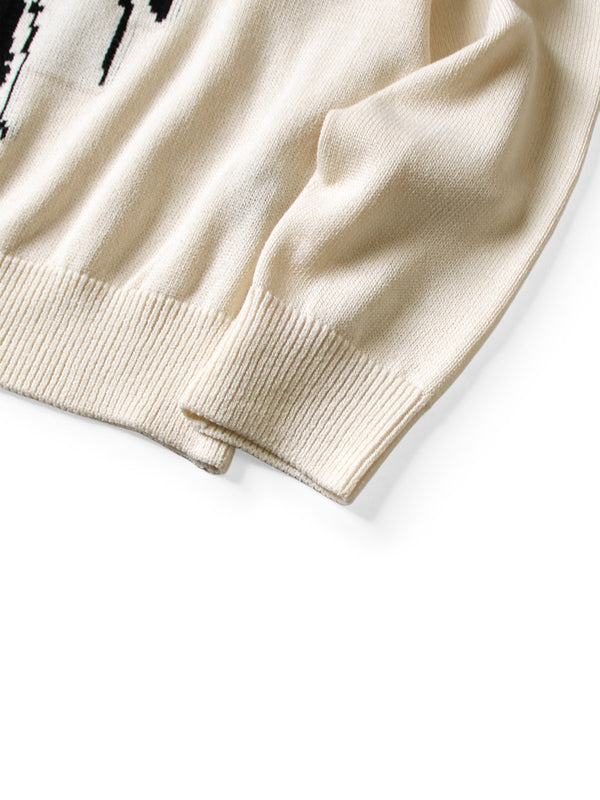 Kapital 7G Knit PECKISH Dreamcatcher Crew Neck Sweater