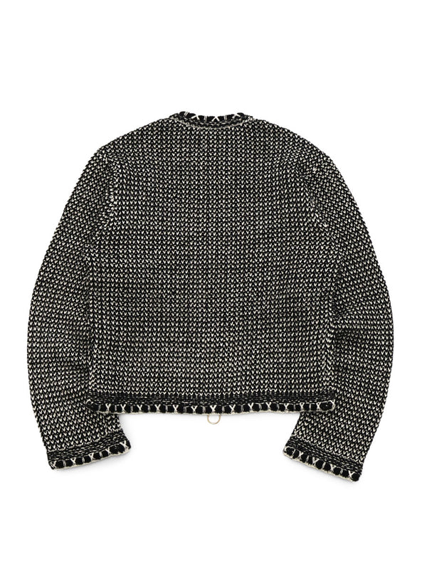 Kapital 5G Knit Zip Cabaret Cardigan Knit Sweater