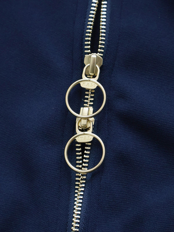 Kapital Smooth Jersey Cropped Track Jacket (Banner Stripe)