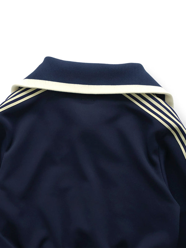 Kapital Smooth Jersey Cropped Track Jacket (Banner Stripe)