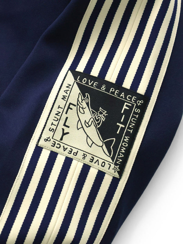 Kapital Smooth Jersey Sailor Track Jacket (Banner Stripe)