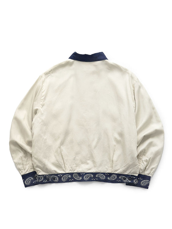Kapital Rayon Twill 2-Tone Drizzler Jacket (Pecos Paisley)