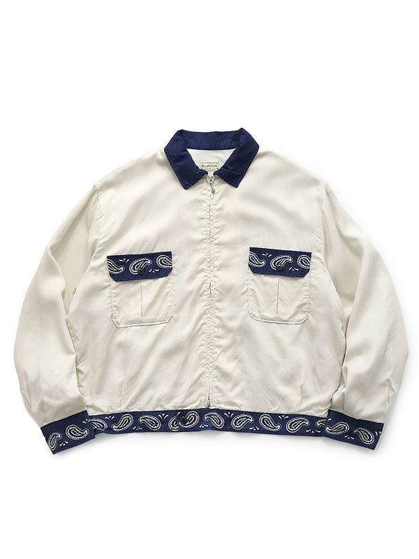 Kapital Rayon Twill 2-Tone Drizzler Jacket (Pecos Paisley)