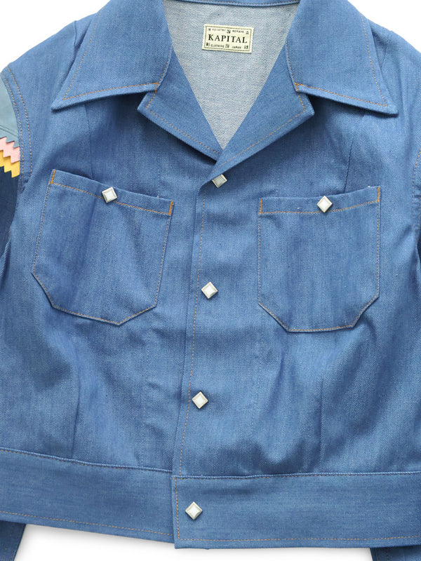 Kapital 8oz Denim PAW-WAW Western Blouson Jacket Women