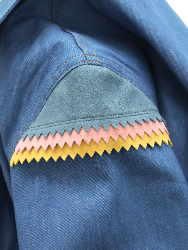 Kapital 8oz Denim PAW-WAW Western Blouson Jacket Women