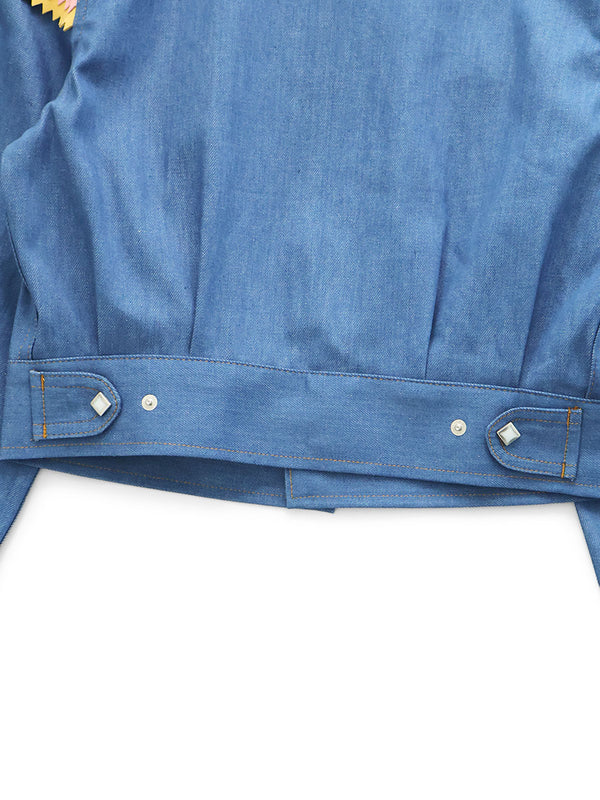 Kapital 8oz Denim PAW-WAW Western Blouson Jacket Women