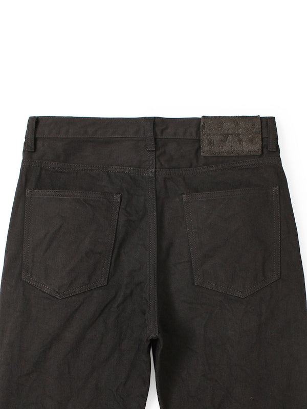 Kapital 14oz Black x Black Denim 5-Pocket OKABELLBO L Pants