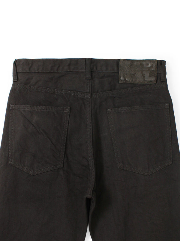Kapital 14oz Black x Black Denim 5-Pocket OKABELLBO M Pants