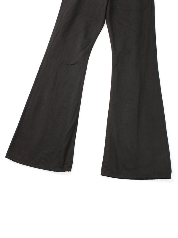 Kapital 14oz Black x Black Denim 5-Pocket OKABELLBO M Pants