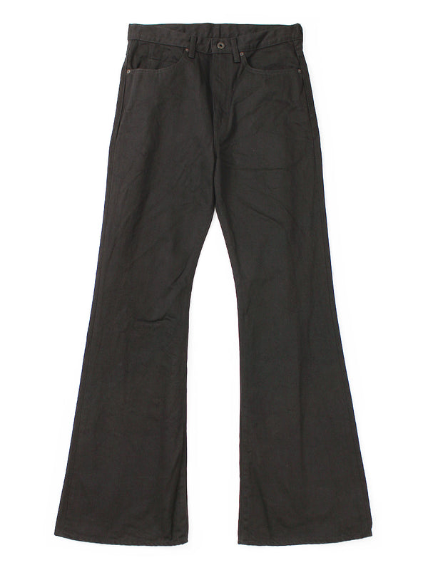 Kapital 14oz Black x Black Denim 5-Pocket OKABELLBO M Pants