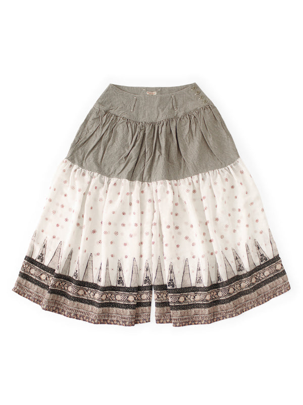 Kapital Sheer Sarasa Pattern Amish Pants