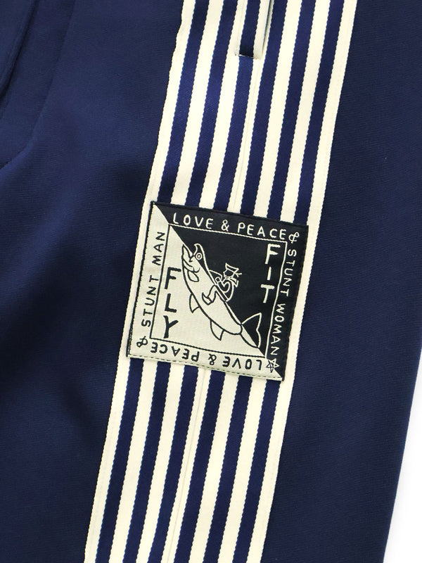 Kapital Smooth Jersey Sailor Baggy Track Pants (Banner Stripe)