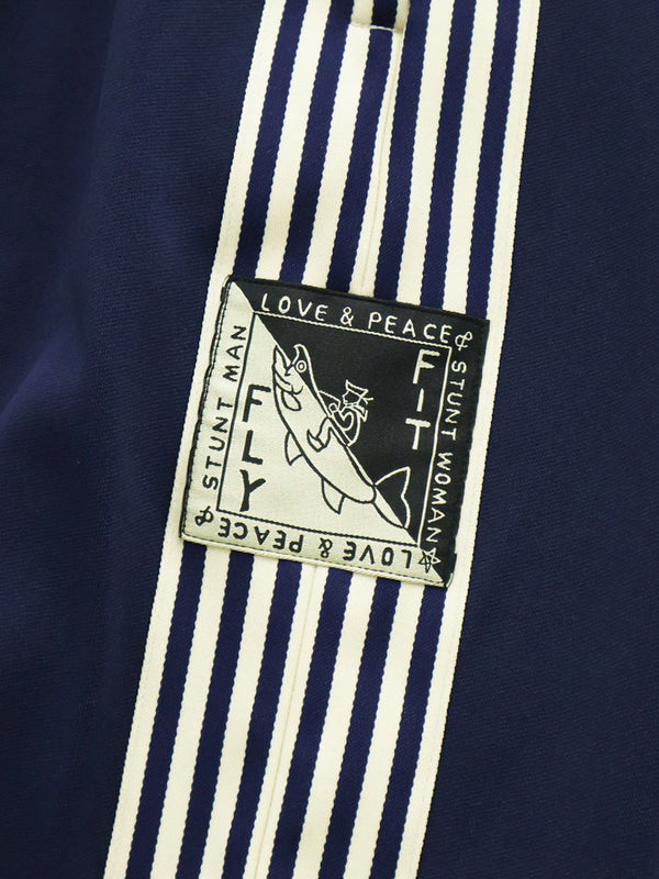 Kapital Smooth Jersey Baggy Track Pants (Banner Stripe)