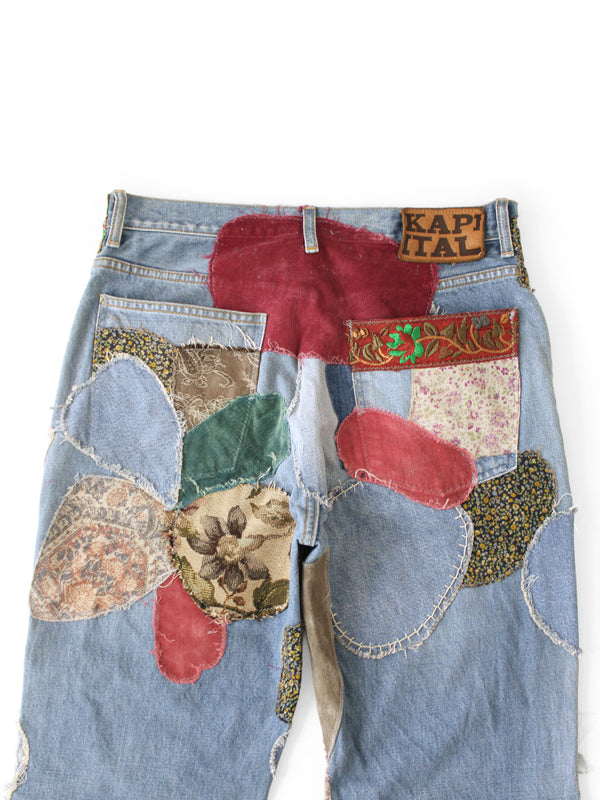 Kapital 14oz Denim 5-Pocket Rat Flare Pants (Hippie INSANE Remake)