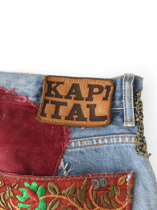 Kapital 14oz Denim 5-Pocket Rat Flare Pants (Hippie INSANE Remake)