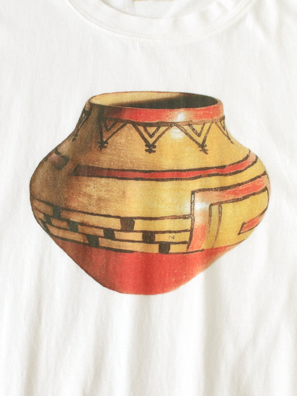 Kapital 20/- Jersey Crew Neck PAW-WAW-T (Beanpot print) Tee