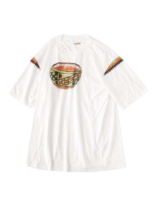 Kapital 20/-Tenjiku Crew PAW-WAW-T (Medicine Pot print) Tee