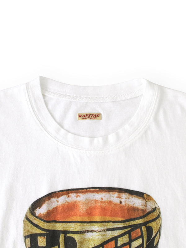 Kapital 20/-Tenjiku Crew PAW-WAW-T (Medicine Pot print) Tee