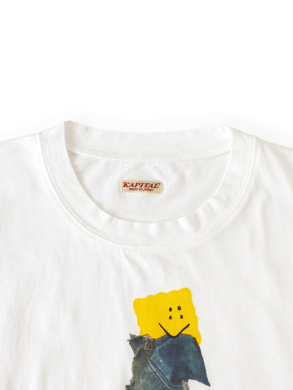 Kapital 20/- Jersey Crew Neck T-shirt (PECKISH BORO PIECE) Tee