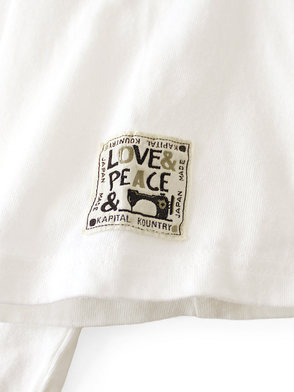 Kapital 20/- Jersey Crew Neck T-shirt (PECKISH BORO PIECE) Tee