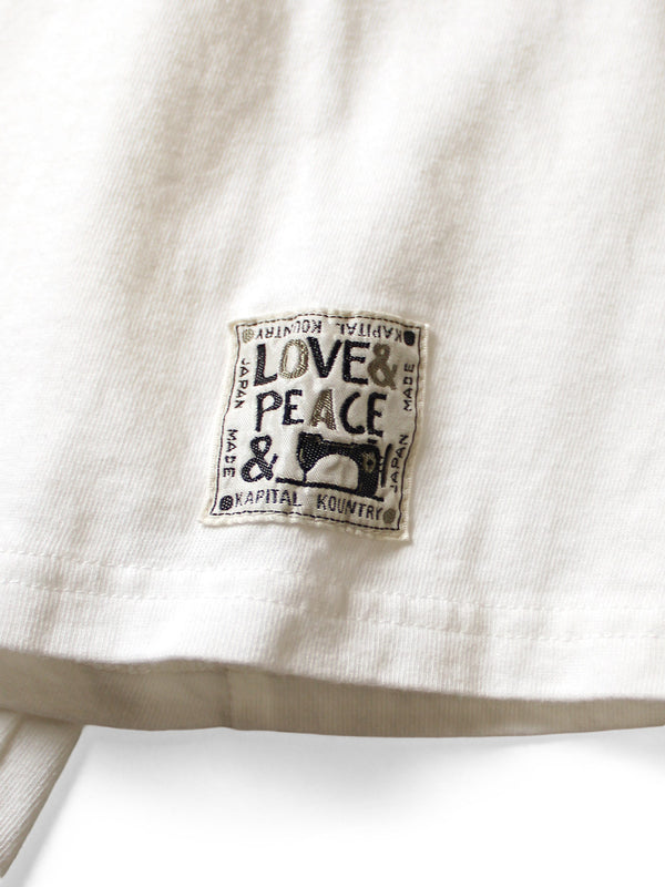 Kapital 20 - Jersey Crew Neck T-shirt (PECKISH BORO PIECE)