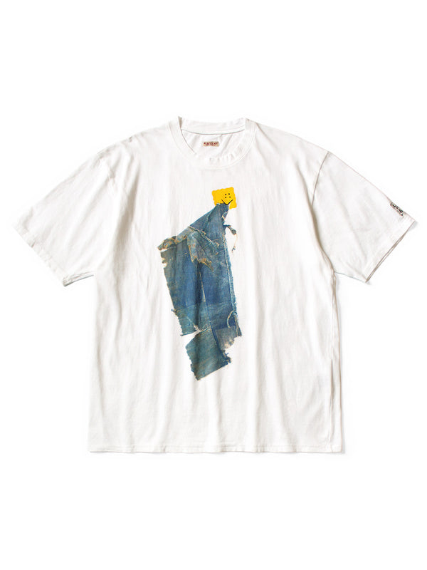 Kapital 20 - Jersey Crew Neck T-shirt (PECKISH BORO PIECE)