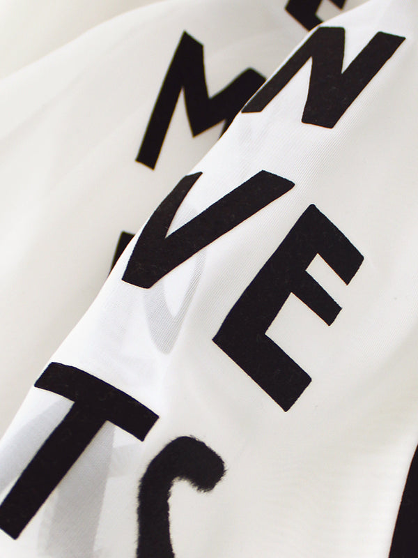 Kapital Sheer Jersey x 20/- Jersey Ringer T-shirt (DENIM MEN LOVE CATS Scratch Print)