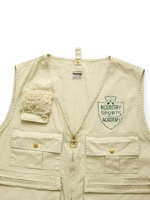 Kapital Poplin Fishing Vest