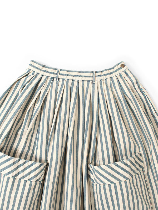 Kapital French Hickory Harvest Balloon Skirt