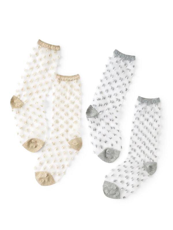 Kapital 168 Crystal Cactus See-Through Socks