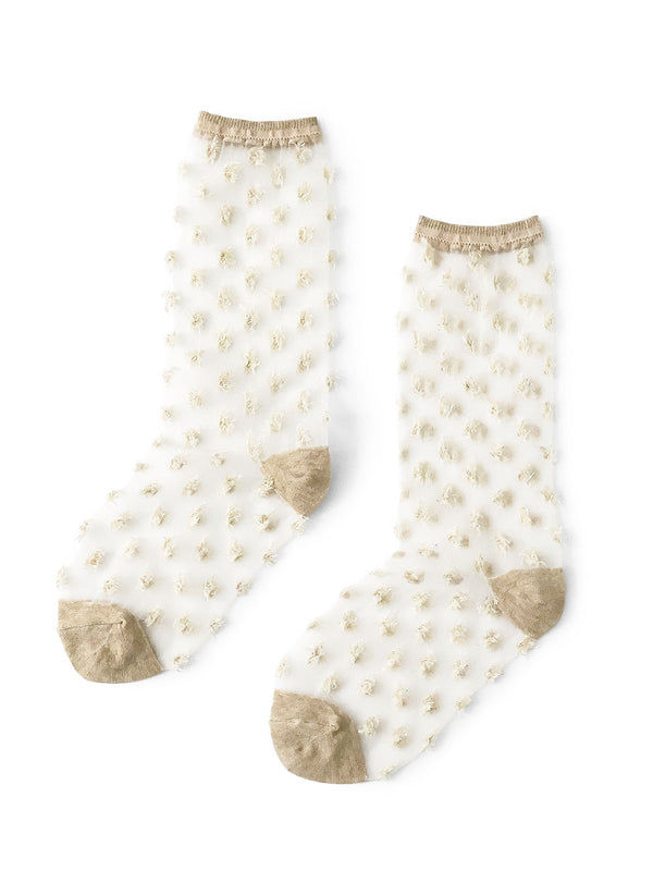 Kapital 168 Crystal Cactus See-Through Socks