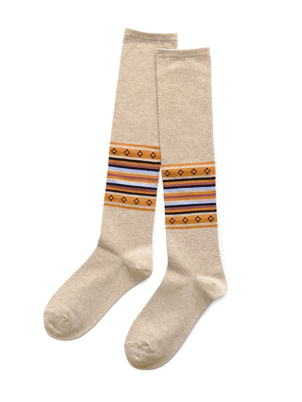 Kapital 144-ply Gypsy Border High Socks