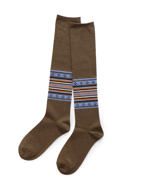 Kapital 144-ply Gypsy Border High Socks
