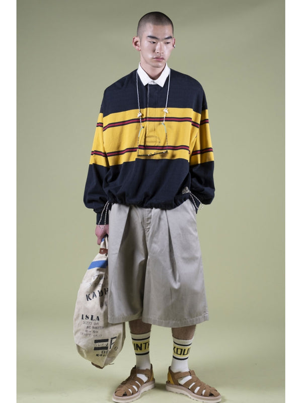 Kapital 16/- Panel Border Jersey BIG Rugby Shirt