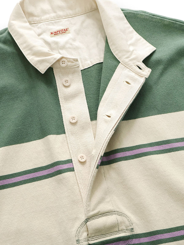 Kapital 16/- Panel Border Jersey BIG Rugby Shirt