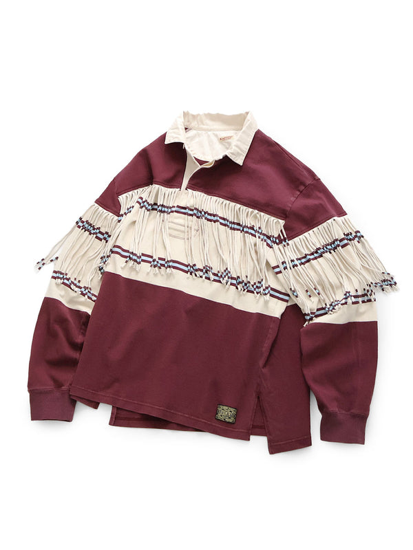 Kapital 16/- Panel Border Jersey Fringe Rugby Shirt