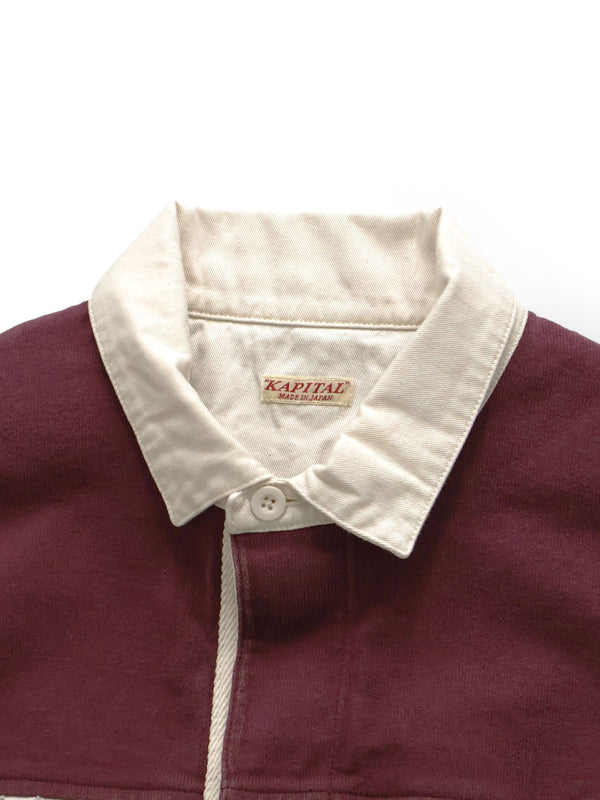 Kapital 16/- Panel Border Jersey Fringe Rugby Shirt