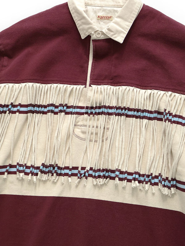 Kapital 16/- Panel Border Jersey Fringe Rugby Shirt