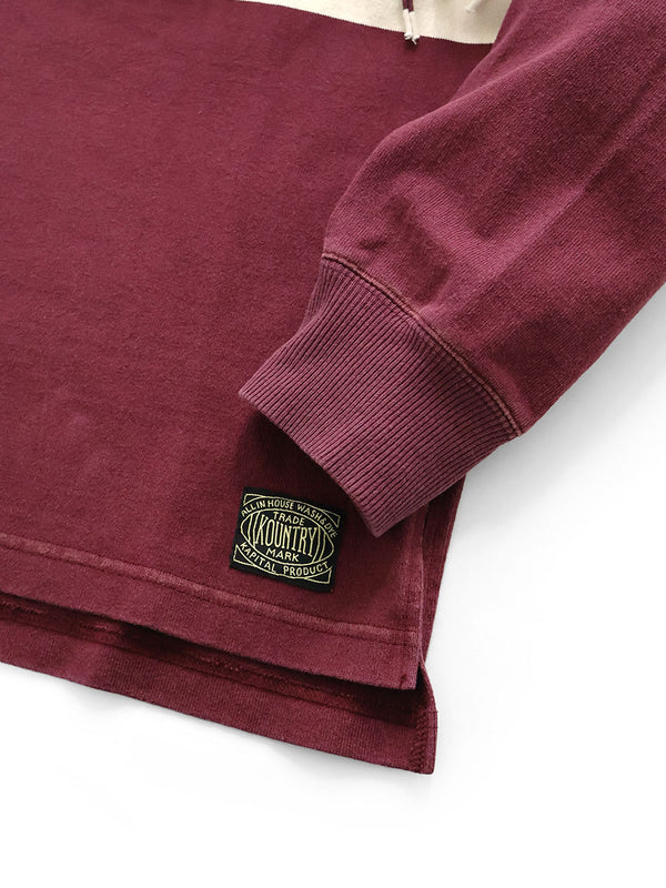 Kapital 16/- Panel Border Jersey Fringe Rugby Shirt