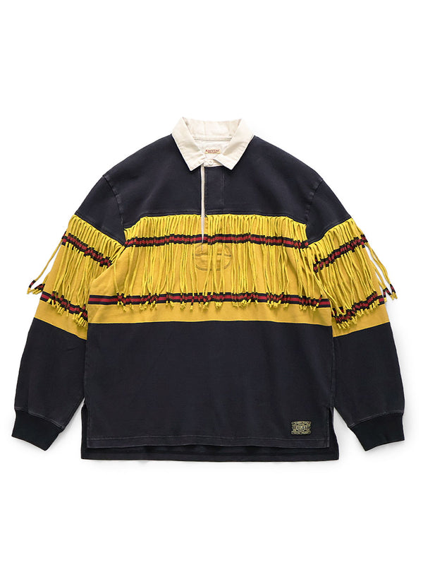 Kapital 16/- Panel Border Jersey Fringe Rugby Shirt