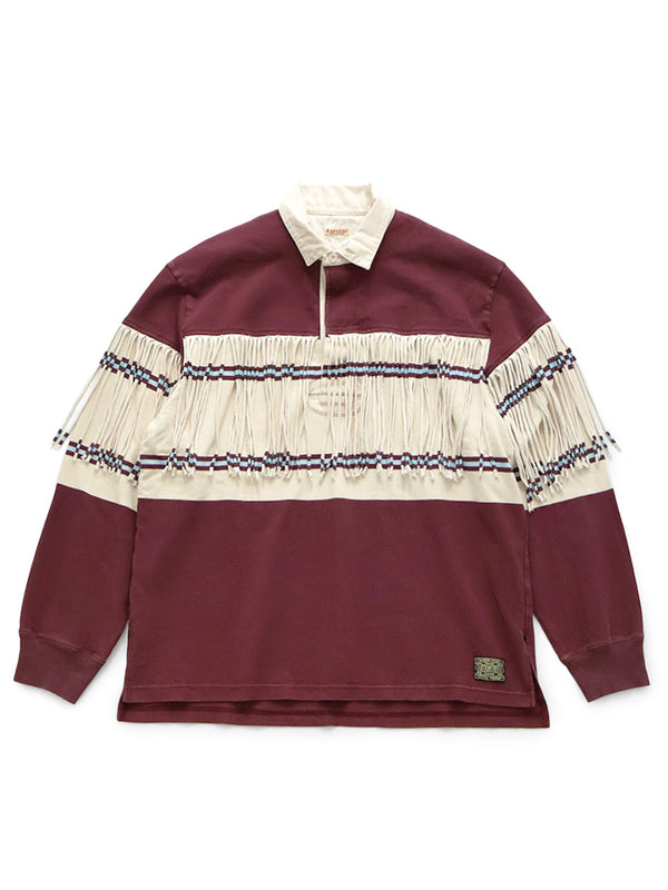 Kapital 16/- Panel Border Jersey Fringe Rugby Shirt