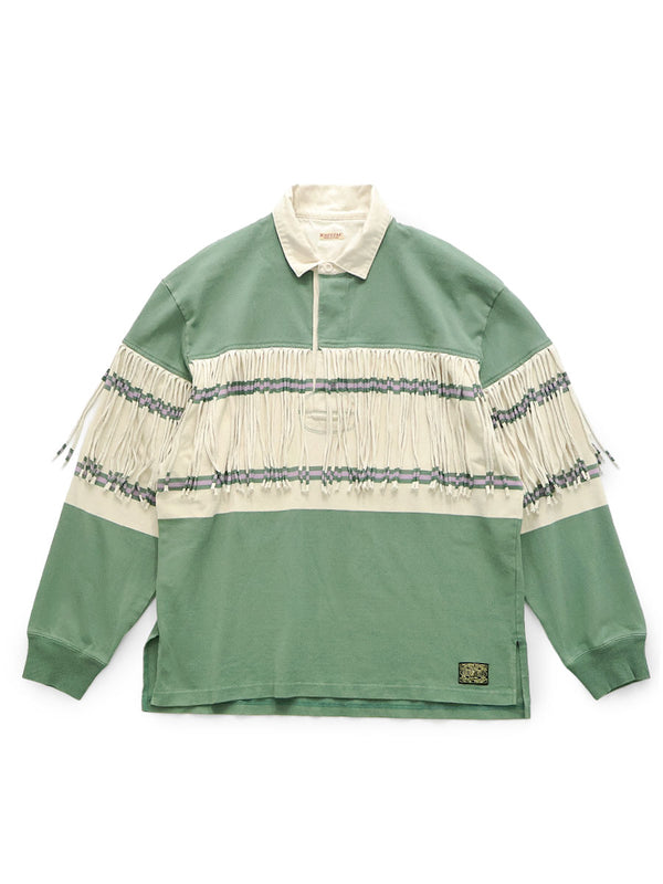 Kapital 16/- Panel Border Jersey Fringe Rugby Shirt